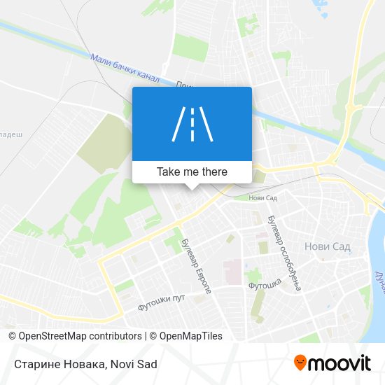 Старине Новака map