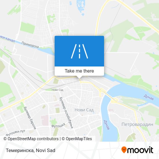 Темеринска map