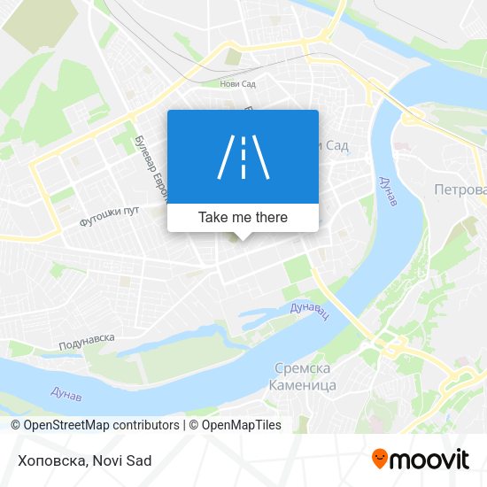 Хоповска map