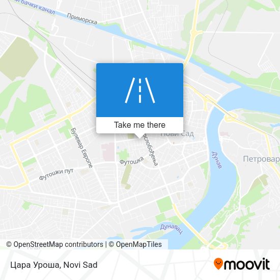 Цара Уроша map