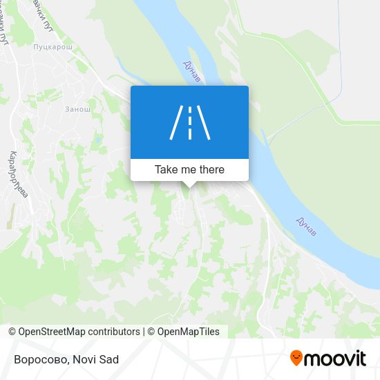 Воросово map
