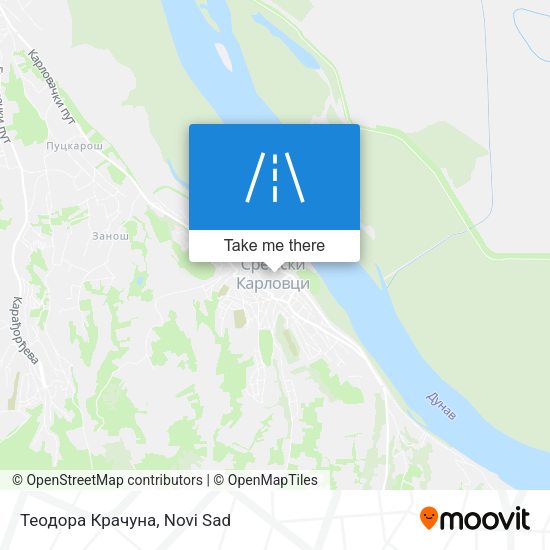 Теодора Крачуна map