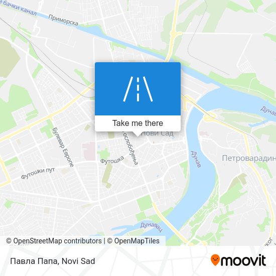 Павла Папа map