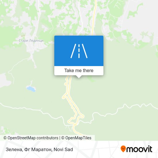 Зелена, Фг Маратон map