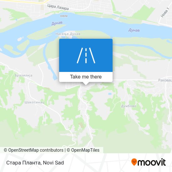 Стара Планта map