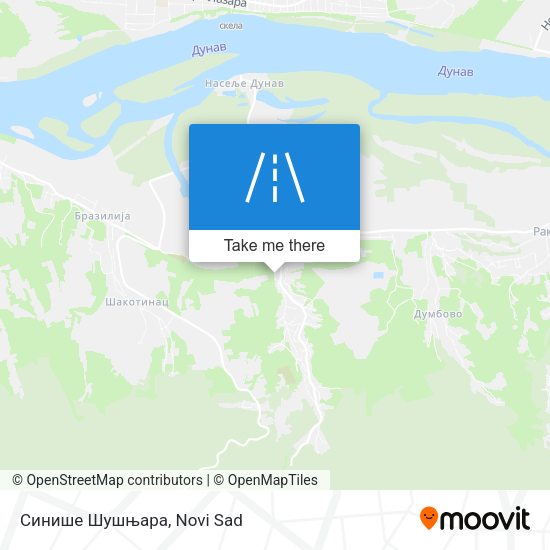 Синише Шушњара map
