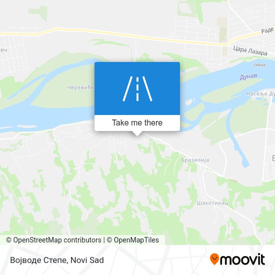 Војводе Степе map