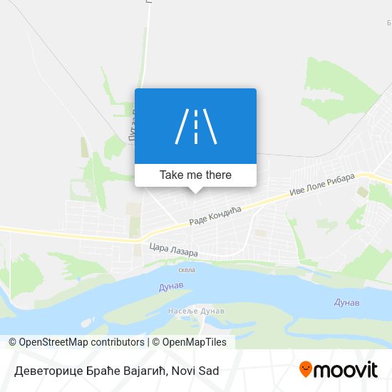 Деветорице Браће Вајагић map