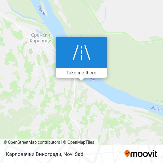 Карловачки Виногради map