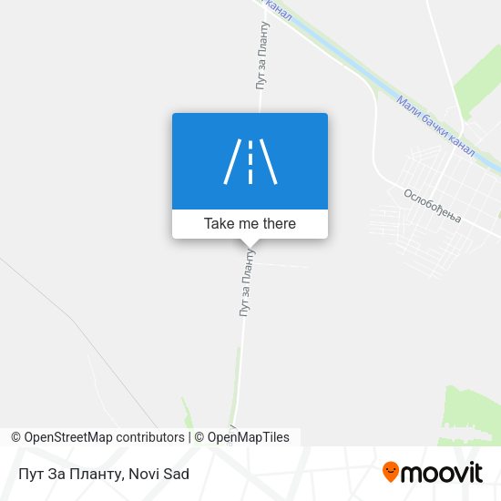 Пут За Планту map