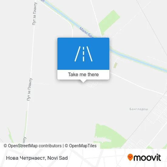 Нова Четрнаест map