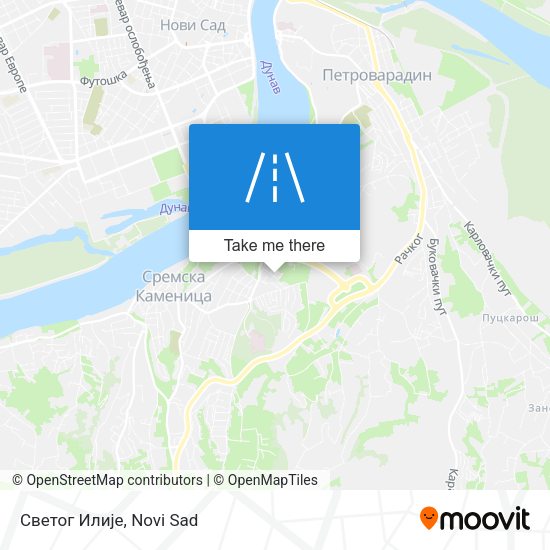 Светог Илије map