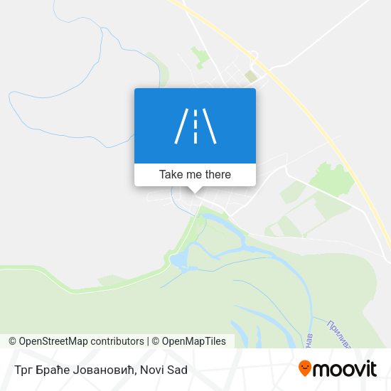 Трг Браће Јовановић map