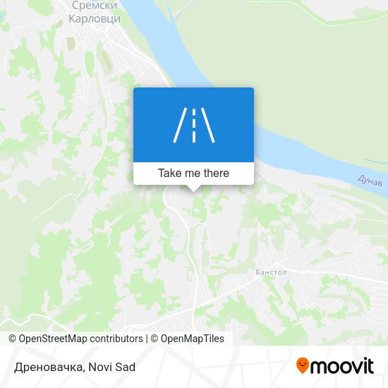 Дреновачка map