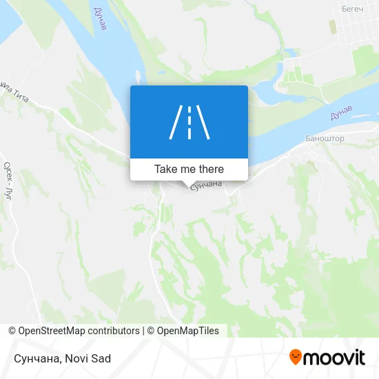 Сунчана map