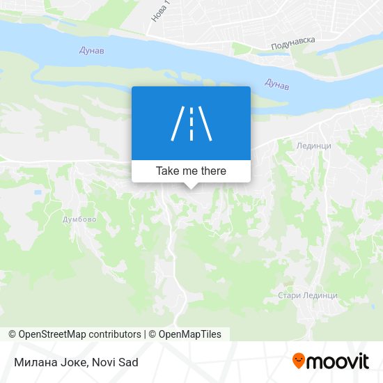 Милана Јоке map