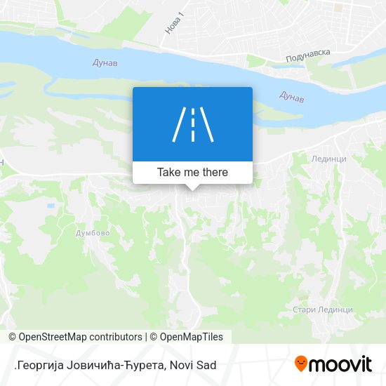 .Георгија Јовичића-Ћурета map