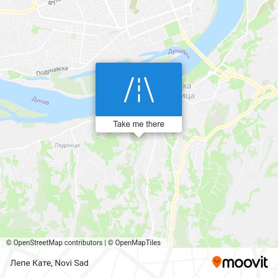 Лепе Кате map