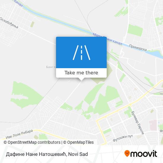 Дафине Нане Натошевић map