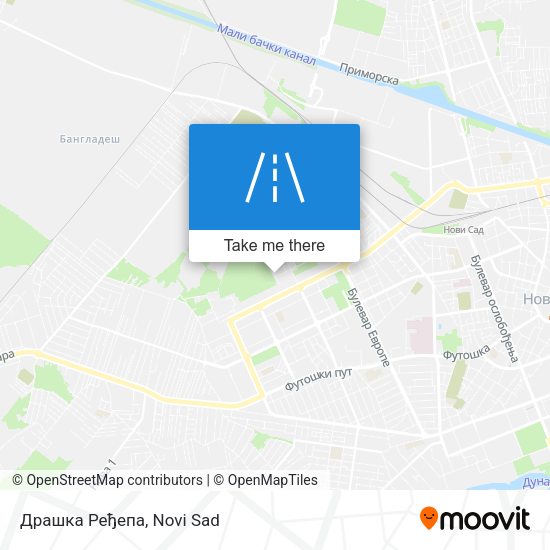 Драшка Ређепа map