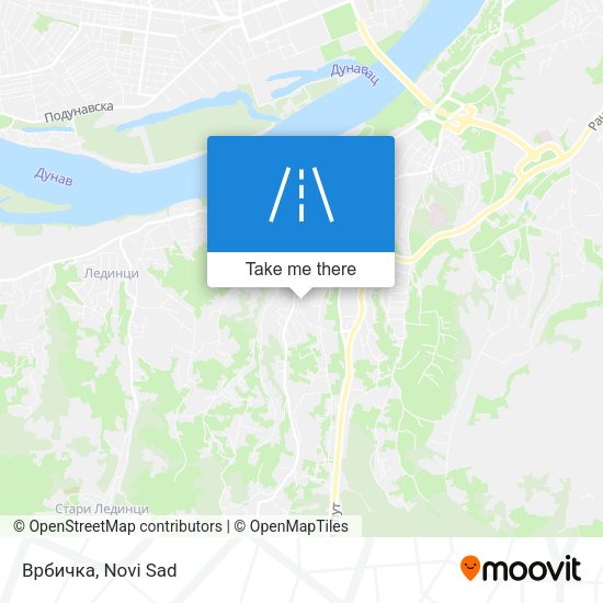 Врбичка map