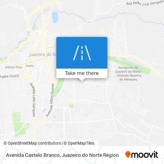 Avenida Castelo Branco map
