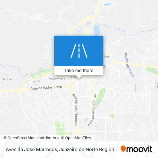 Avenida José Marrocos map