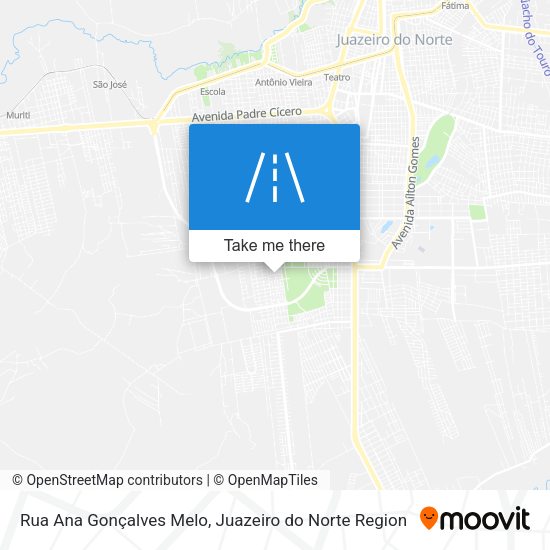 Rua Ana Gonçalves Melo map