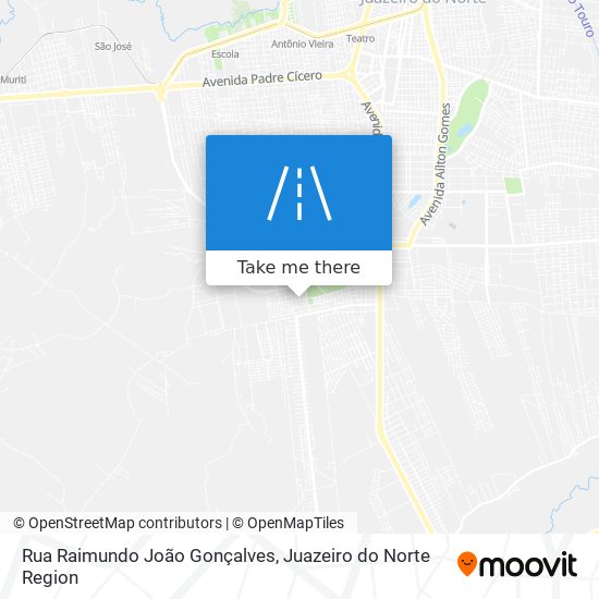 Rua Raimundo João Gonçalves map