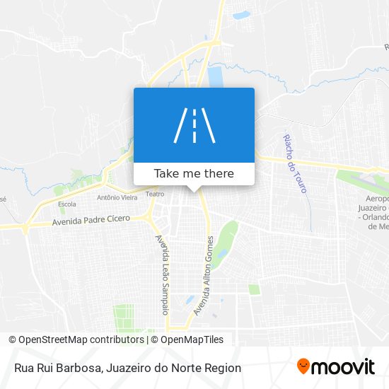 Rua Rui Barbosa map