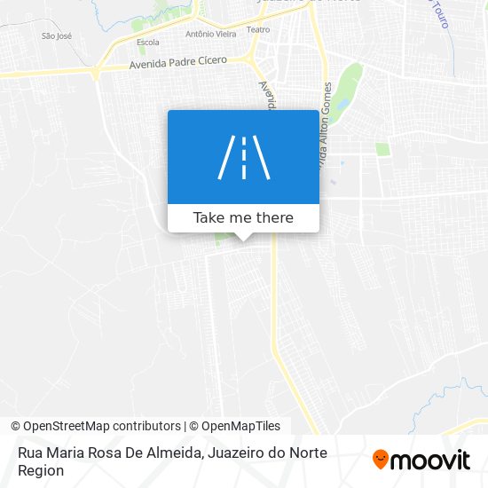 Rua Maria Rosa De Almeida map