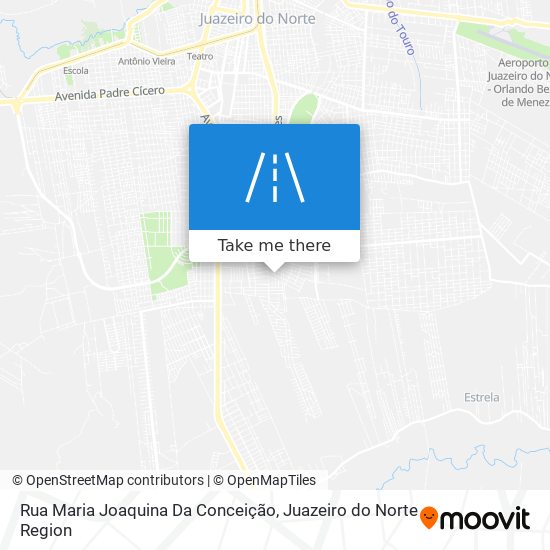 Mapa Rua Maria Joaquina Da Conceição