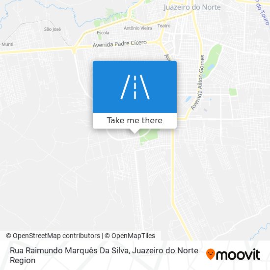 Mapa Rua Raimundo Marquês Da Silva
