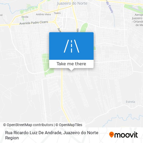 Mapa Rua Ricardo Luiz De Andrade