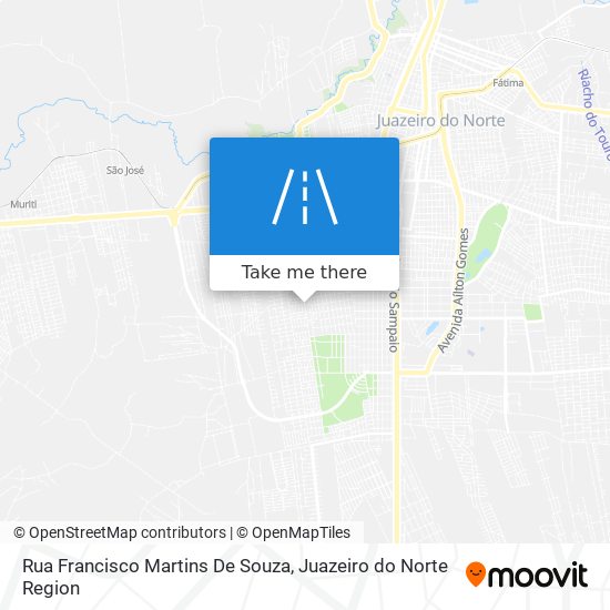 Rua Francisco Martins De Souza map
