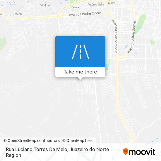 Rua Luciano Torres De Melo map