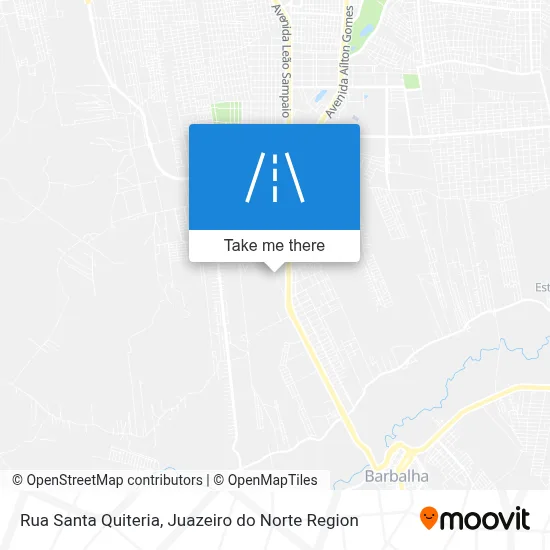 Rua Santa Quiteria map