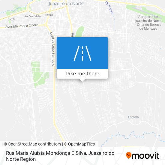 Rua Maria Aluísia Mondonça E Silva map