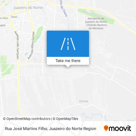 Rua José Martins Filho map