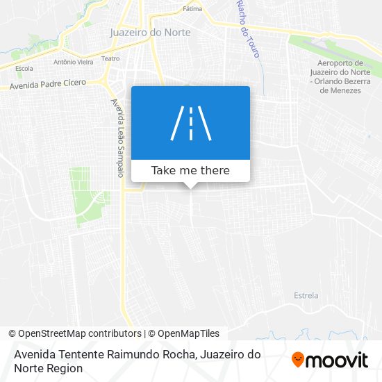 Avenida Tentente Raimundo Rocha map