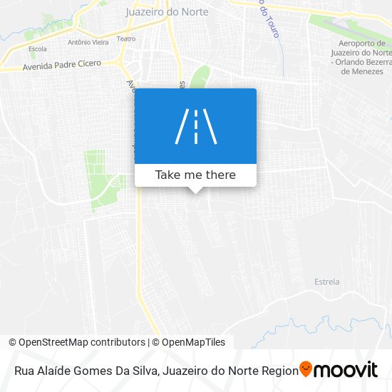 Mapa Rua Alaíde Gomes Da Silva