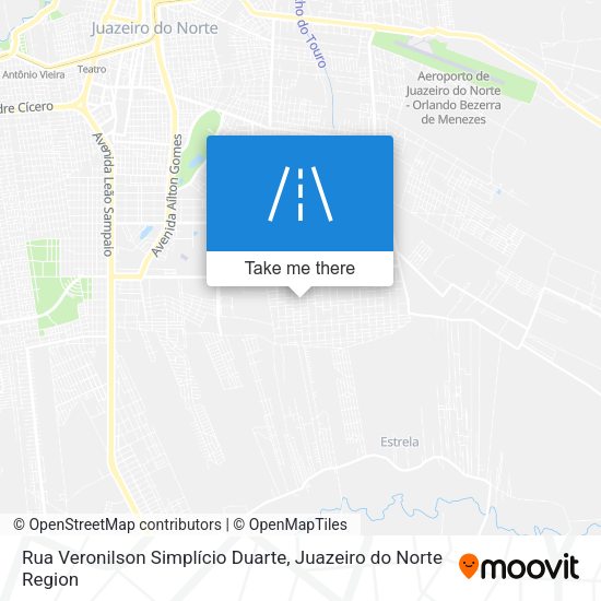 Rua Veronilson Simplício Duarte map