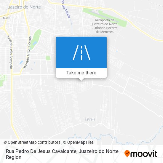 Rua Pedro De Jesus Cavalcante map