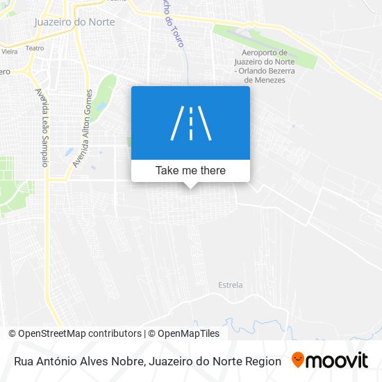 Rua António Alves Nobre map