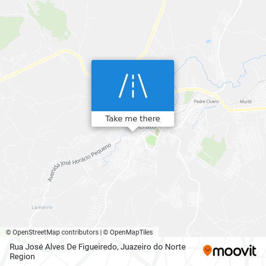 Mapa Rua José Alves De Figueiredo