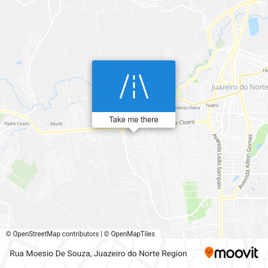 Rua Moesio De Souza map