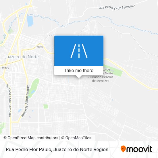 Rua Pedro Flor Paulo map