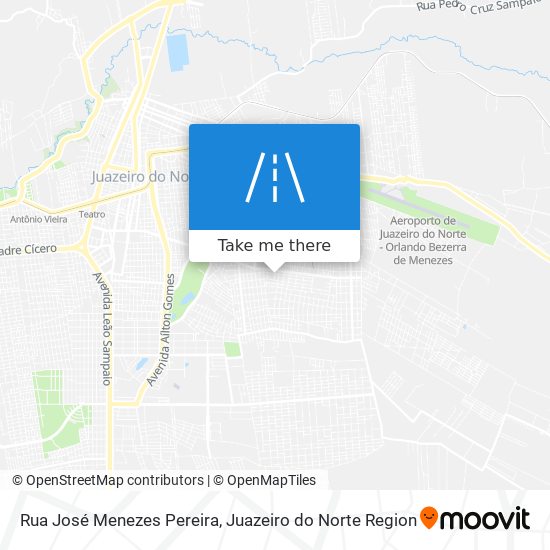Rua José Menezes Pereira map