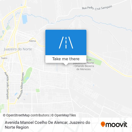 Avenida Manoel Coelho De Alencar map