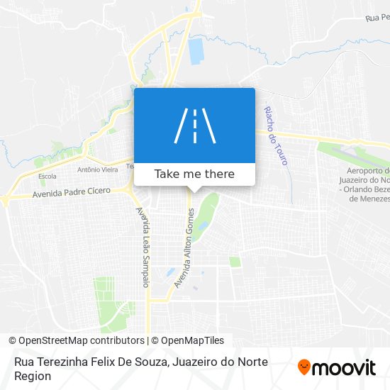 Mapa Rua Terezinha Felix De Souza
